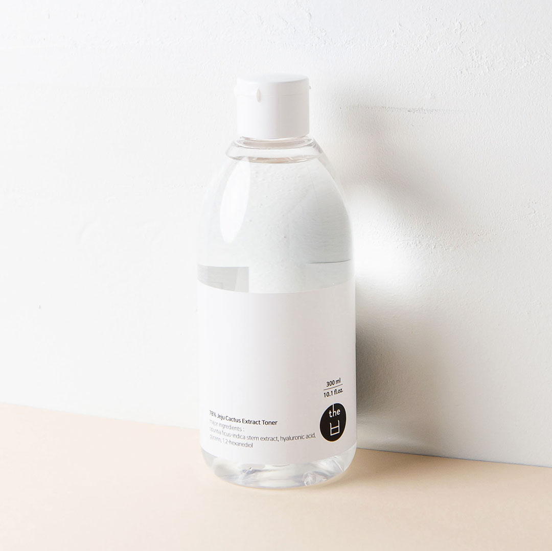 더비움 제주 보검선인장 78% 수분 토너 300ml 보습 진정케어 : 로이애