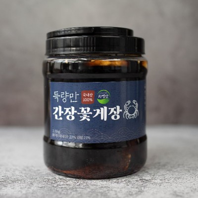 [득량만게장]국내산 최상급 알배기 간장&양념 꽃게장 (땡초/일반) : 고흥몰