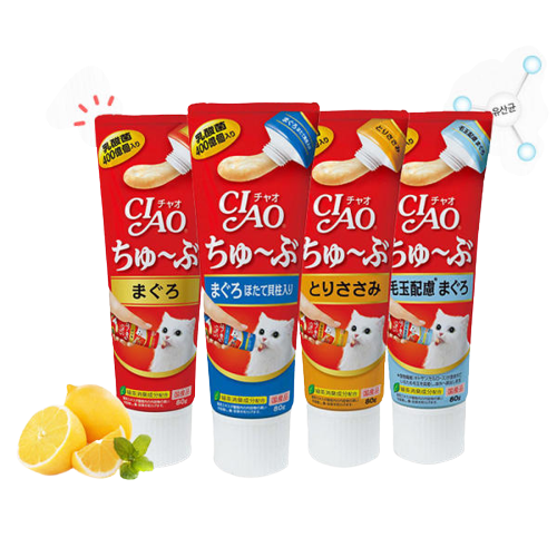 이나바 챠오츄르 챠오츄브 참치 80g : 라임펫