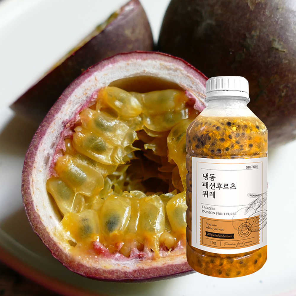 맥그로우앤마리 패션후르츠 퓨레 1kg 패션후르츠 : 주식회사 엔유밀