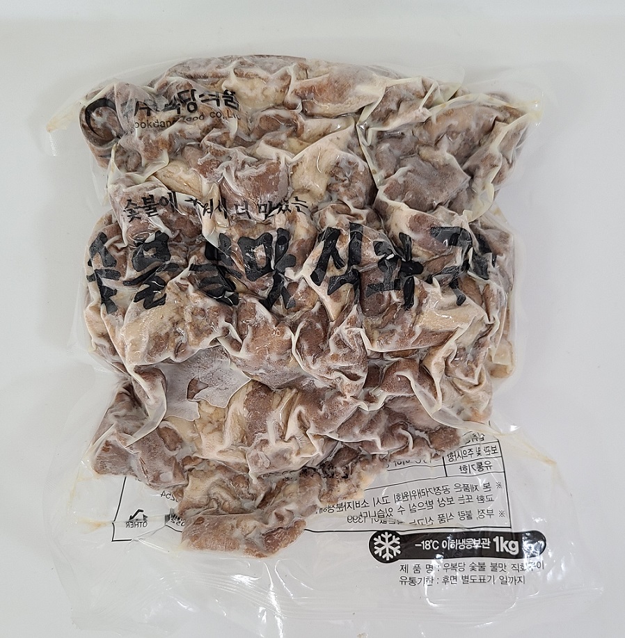 (엠앤비) 숯불 불맛 직화구이 1kg : 북촌골식품