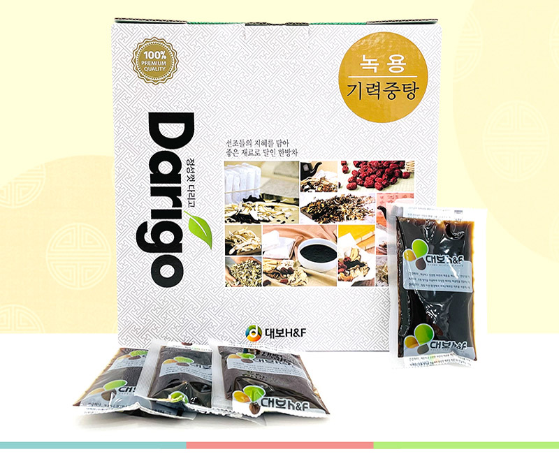 녹용기력중탕 100mL x 50포 한방차/액상차/건강차 : 제천허브