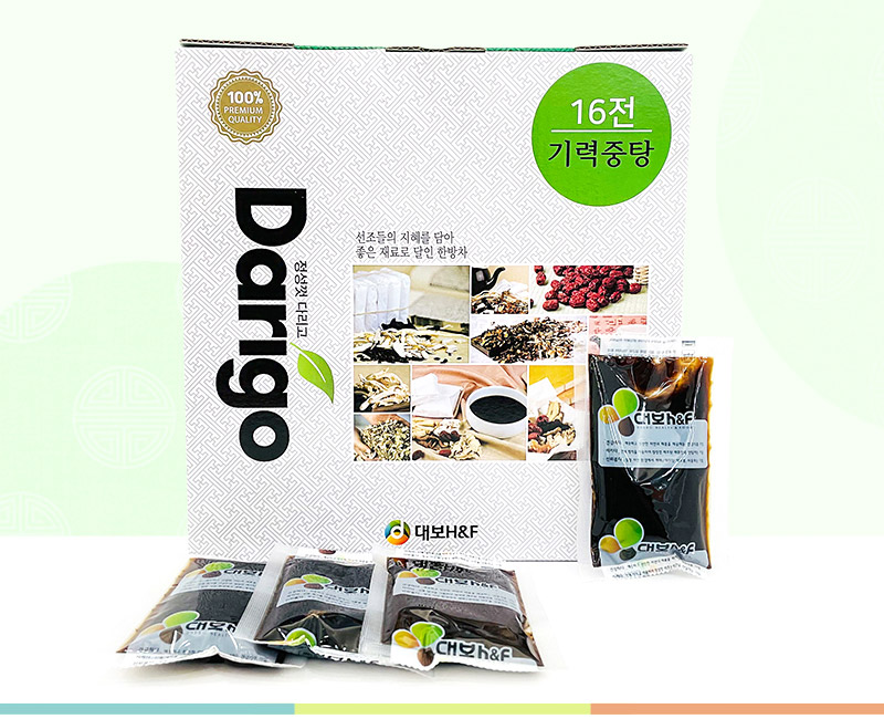 16전기력중탕 100mL x 50포 한방차/액상차/건강차 : 제천허브