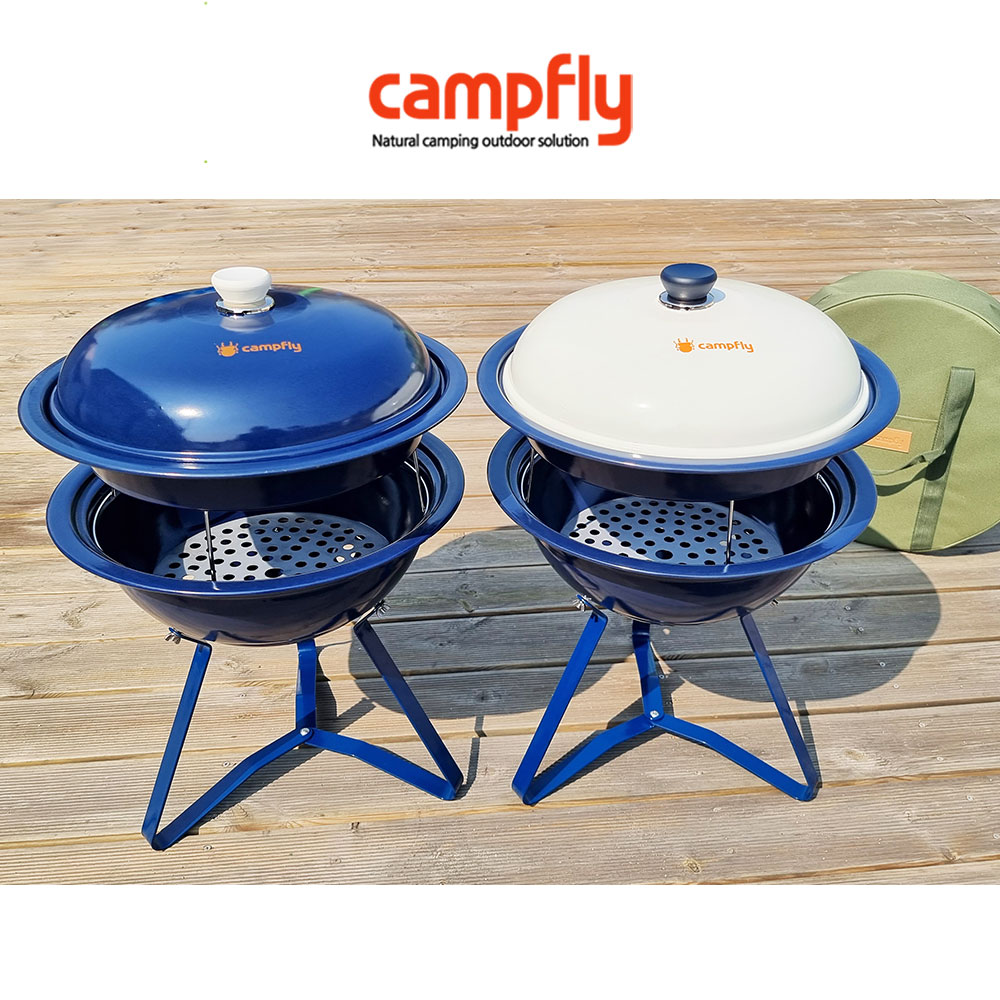 황토매직그릴 스페이스크라프트 멀티 전골 그릴 화로대 : 캠프플라이campfly