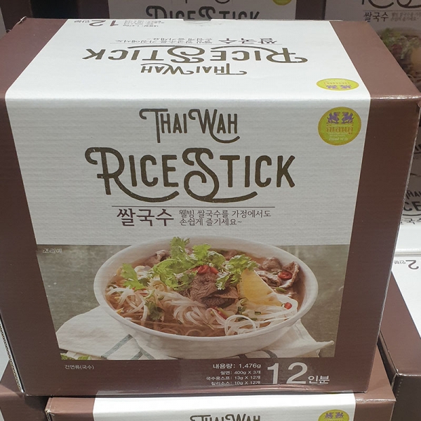 타이와 쌀국수 스프포함 1476g 12인분 : 쿨룩스토어