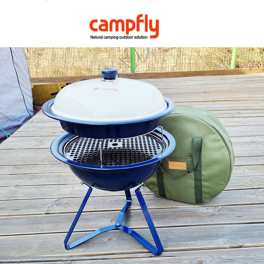 황토매직그릴 스페이스크라프트 멀티 전골 그릴 화로대 : 캠프플라이campfly