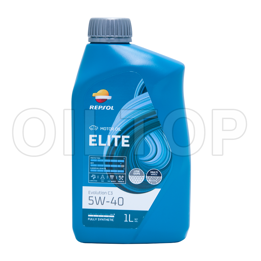 렙솔 Elite Evolution C3 5W40 (내구성 좋은 100% 합성 엔진오일) : 유진상사