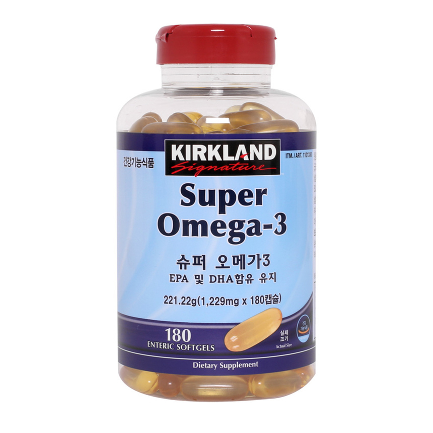 커클랜드 슈퍼 오메가3 1229mg x 180캡슐 : 마이몰 카페 스토어