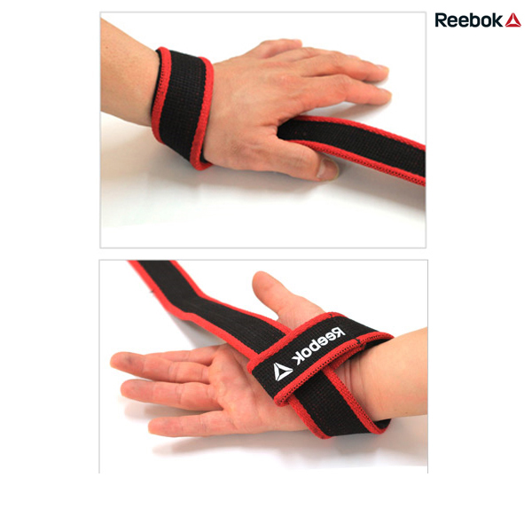 [REEBOK] 리복 리프팅 스트랩 헬스 스트렙 손목보호 : 에스제이컴퍼니