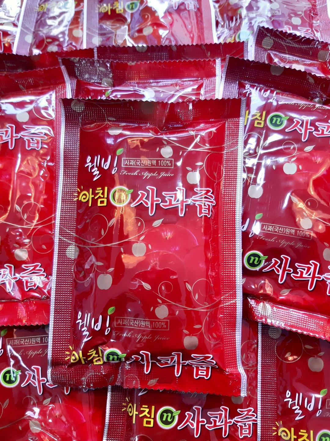 (과일천국1번지) 웰빙 사과n 사과즙 (50포) -1박스 : 과일판매