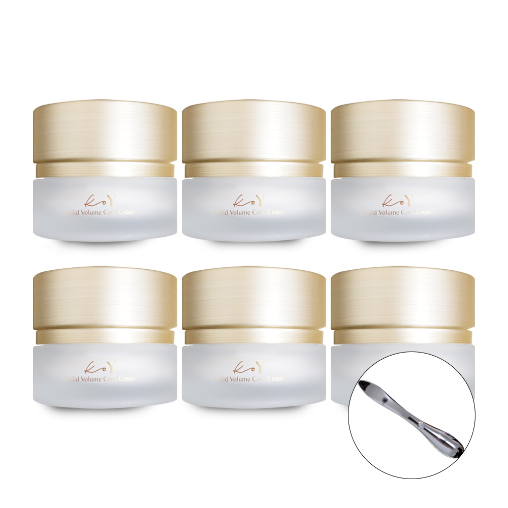 KoY 코이 뷰티 단백질 크림 솔리드 볼륨 코어크림 50ml 6박스+골든볼 : 원픽고고