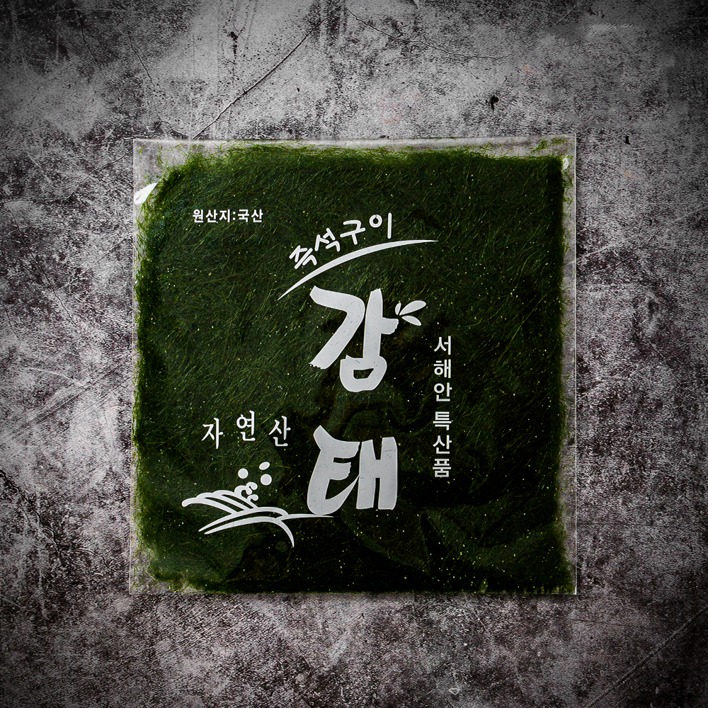서산감태 감태김 서해안 특산품 구운감태 6매(27g) : 여수황금상회