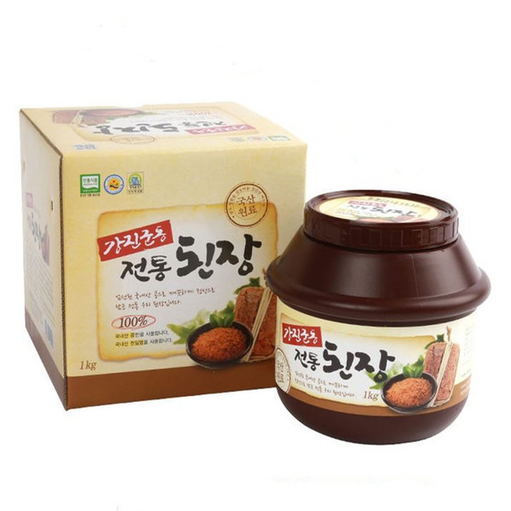 시골집 된장 2kg/전라도 깊은 장맛/옛날 재래식 전통장 : 전라도김치강진묵은지
