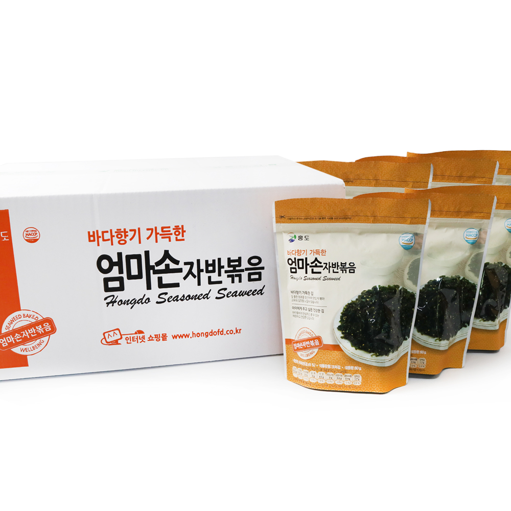 바삭하고 맛있는 홍도식품 김자반볶음60gx20봉 1박스 고소한 김자반 : 복미식탁