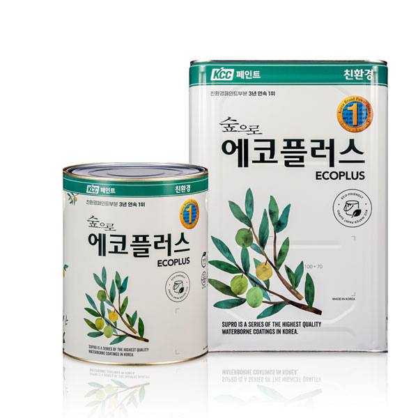 KCC 숲으로에코플러스-백색 15L / 수성내부용 친환경페인트 : 올바른페인트