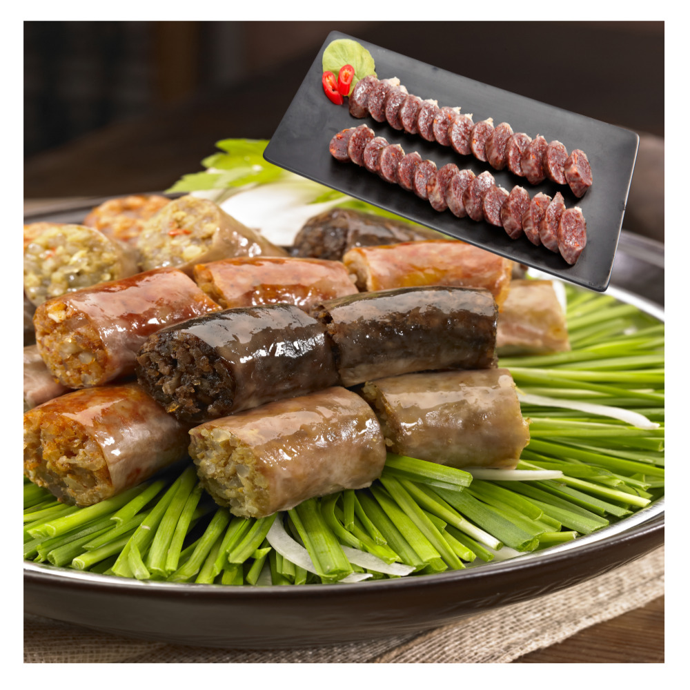 맛있는 토종 옛날 고기 야채 순대 업소용 도매 납품 포차 피순대 선지 국밥용 : 세이브마스터