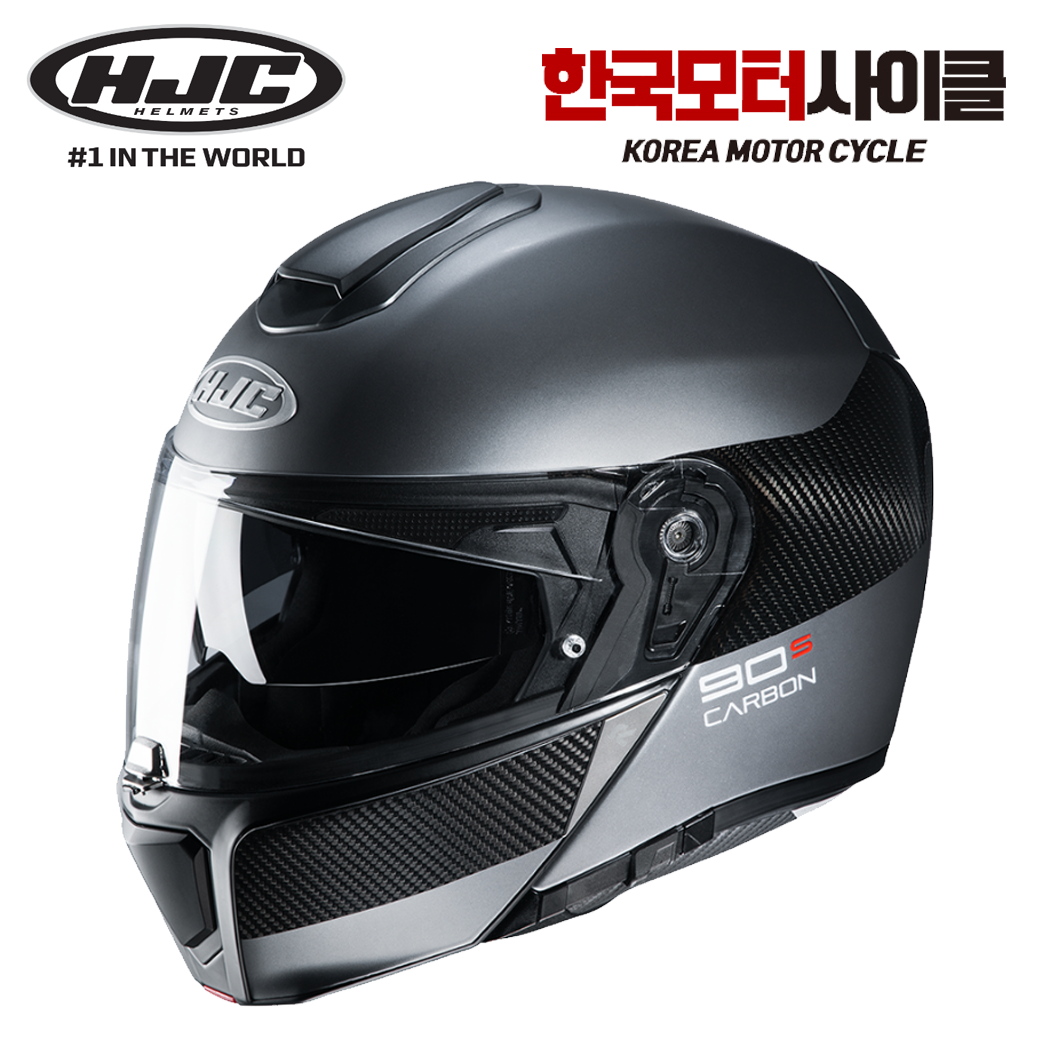 HJC 홍진헬멧 알파 90s 무광블랙 시스템 바이크 오토바이헬멧 : KYMCO YAMAHA