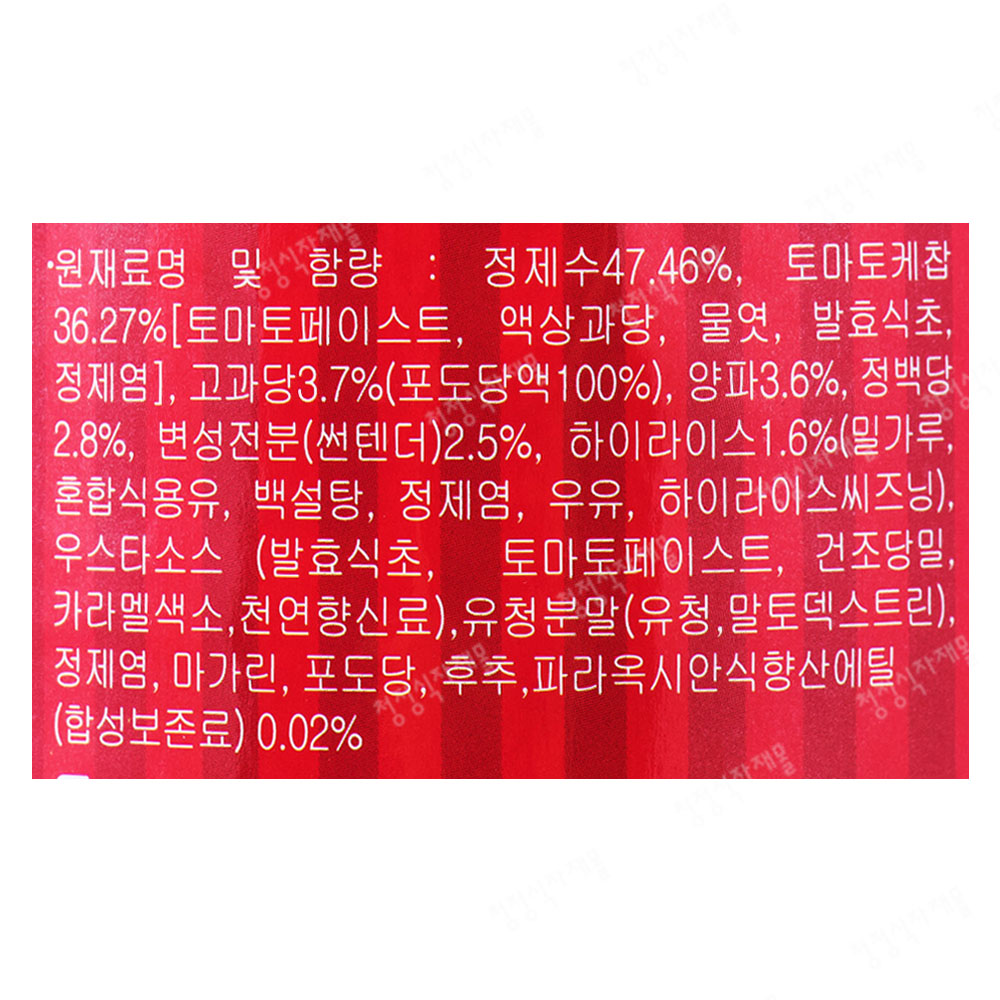 케이 브라운 돈까스소스1.8L : 청정식자재전문마트