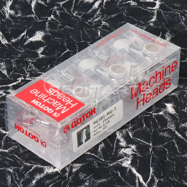 고또 GOTOH SG381-AB07L 스탠다드/MG 머신헤드 일렉기타 일렬형(L6) 장착가능 고또 SG 시리즈 머신헤드 : WINDHERTZ