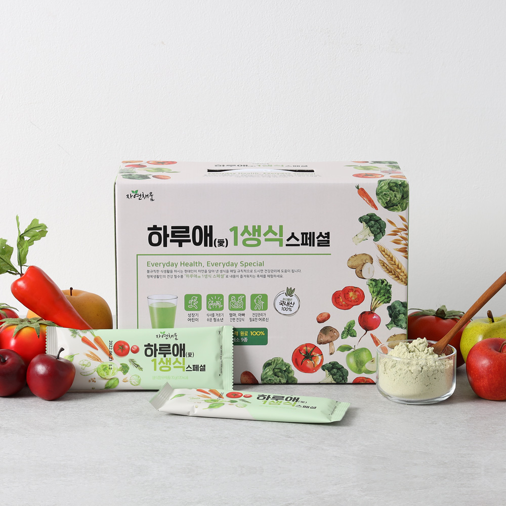 자연채움 하루애 1생식 스페셜 30g x 84포(12주분) : 자연채움