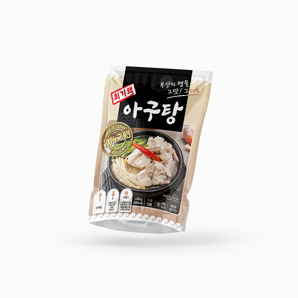 [최기택] 아구탕 밀키트 1.2kg 2인분 / 해장용 캠핑용 술안주 : 최기택