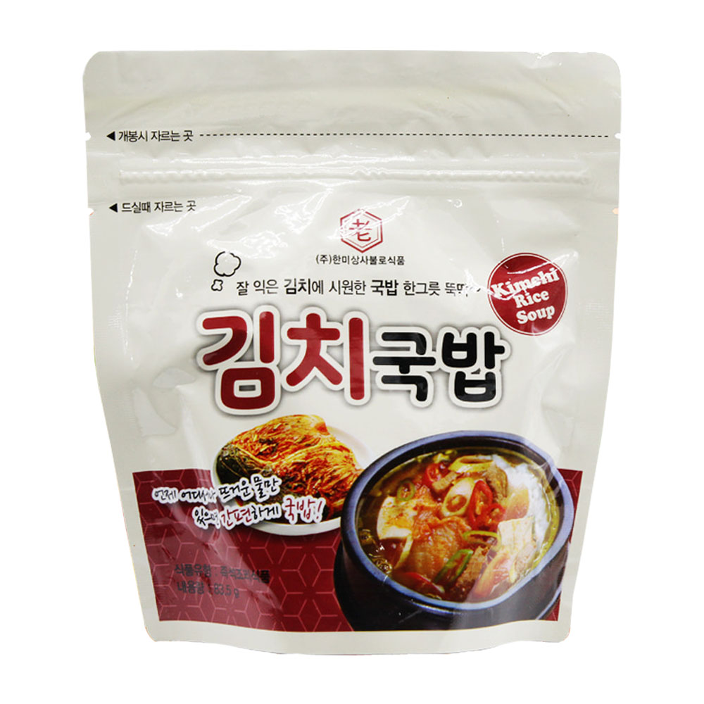 불로김치국밥 83.5g : 비상식량할인마트