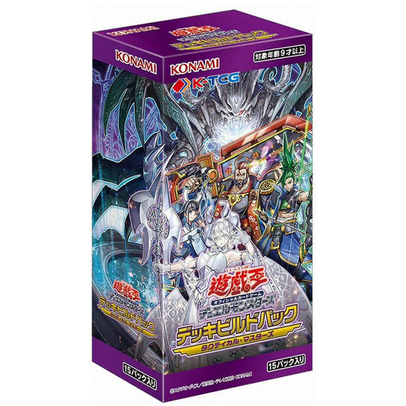 유희왕카드 덱빌드팩-택티컬마스터즈 DBTM-JP 1상자 일본판 Tactical Masters 택마 : K-TCG