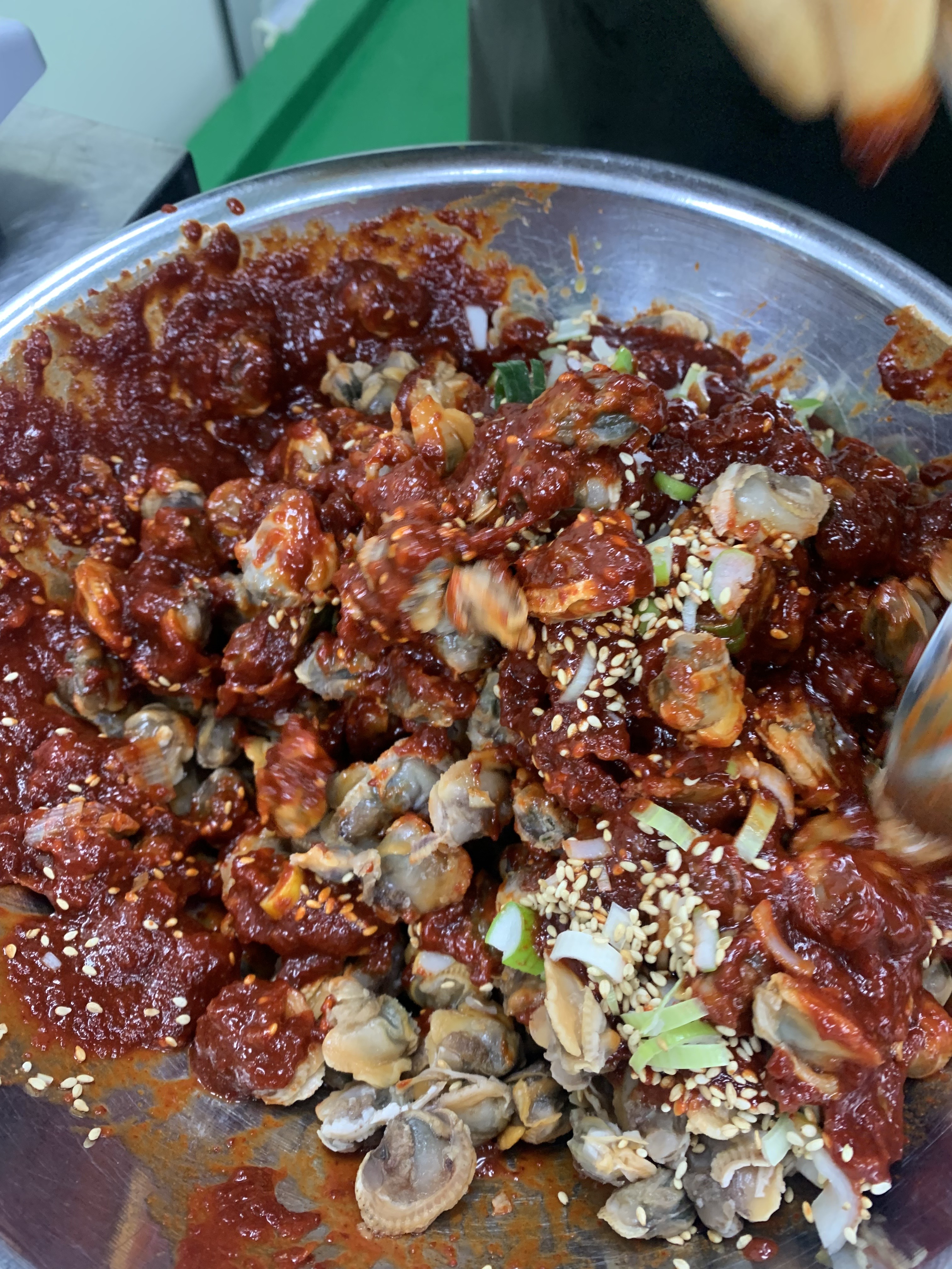[통미] 여수 꼬막장 꼬막무침 술안주 비빔밥 밥반찬 150g : 통미