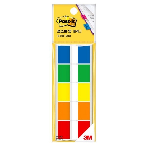 3M 포스트잇 플래그 분류용필름 하이라이트 알뜰팩 대용량 680-3KN 680-5KP 외 : 윈윈오피스문구