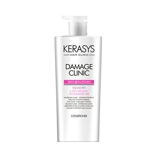 케라시스 애경 데미지 손상 케어 클리닉 컨디셔너 린스 대용량 펌프형 750ml : 뷰티모아컴퍼니