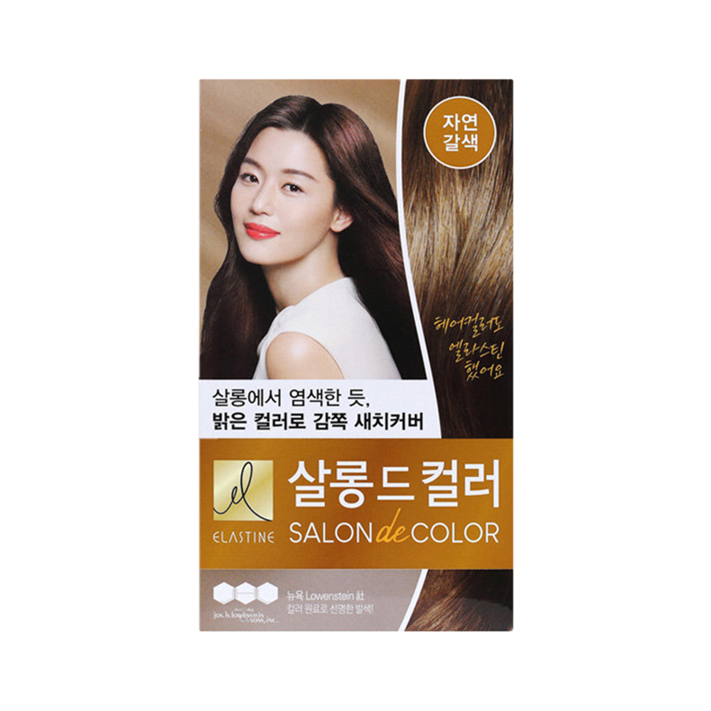 엘라스틴 살롱 드 컬러 100g 갈색/브라운 : 지에프컴퍼니