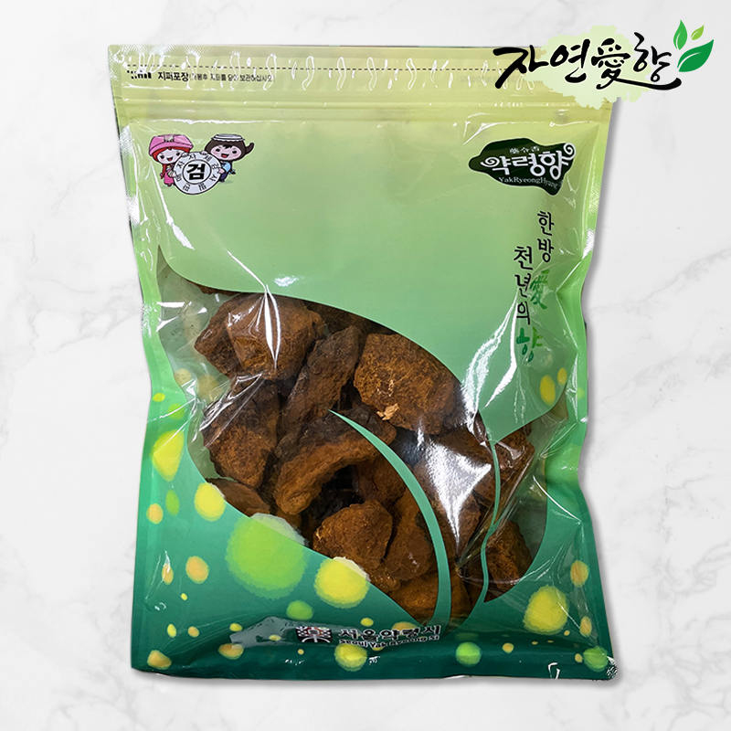자연애향 러시아 차가버섯 1kg 원물 차 시베리아 한방재료 : 자연애향