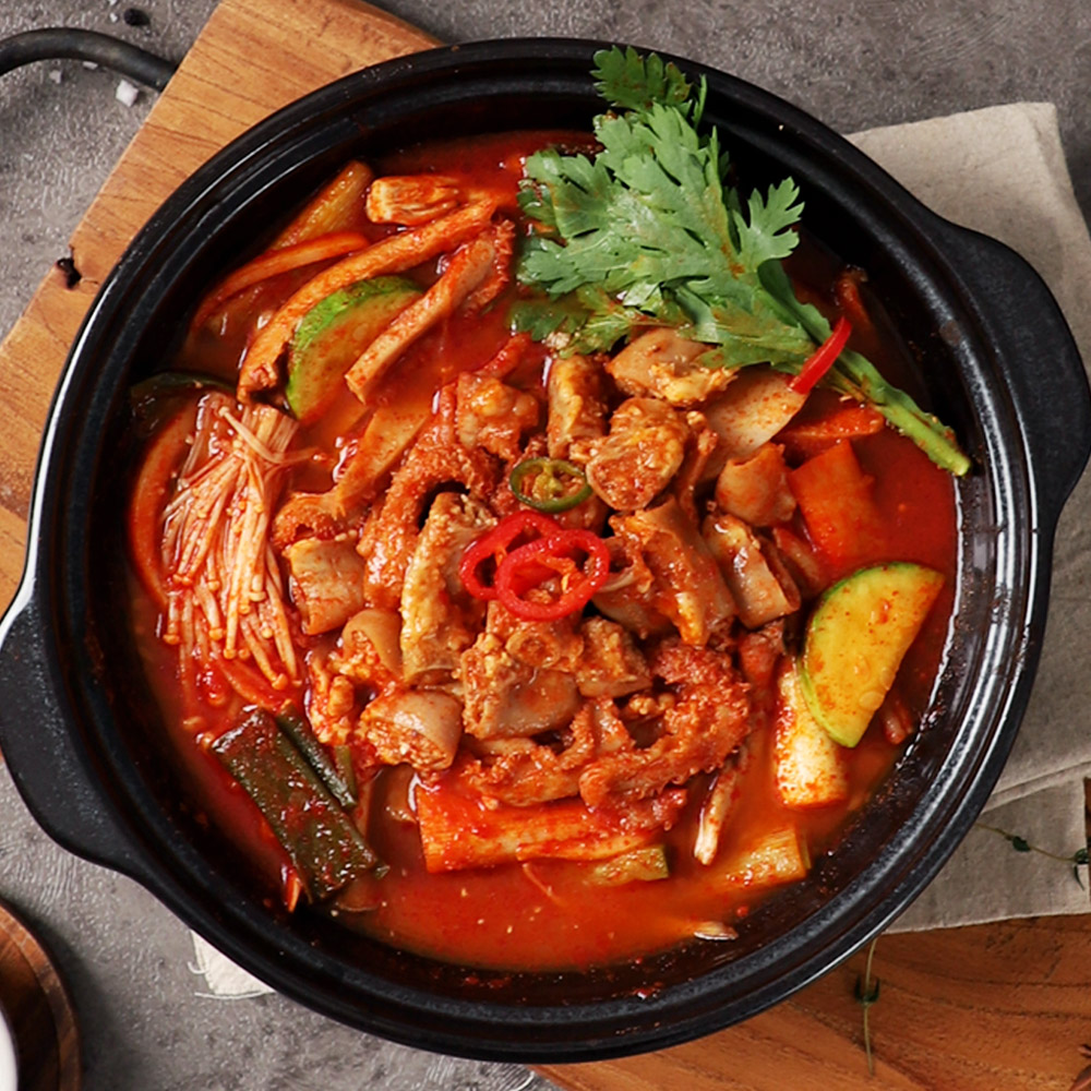 인정식탁 서원곱창 곱창전골 2팩 4봉 400g 800g 소곱창 : 인정식탁