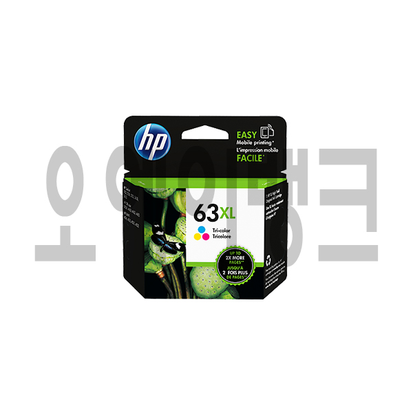 HP 정품 F6U63AA DeskJet 1112 1110 2130 HP63XL : 오에이뱅크