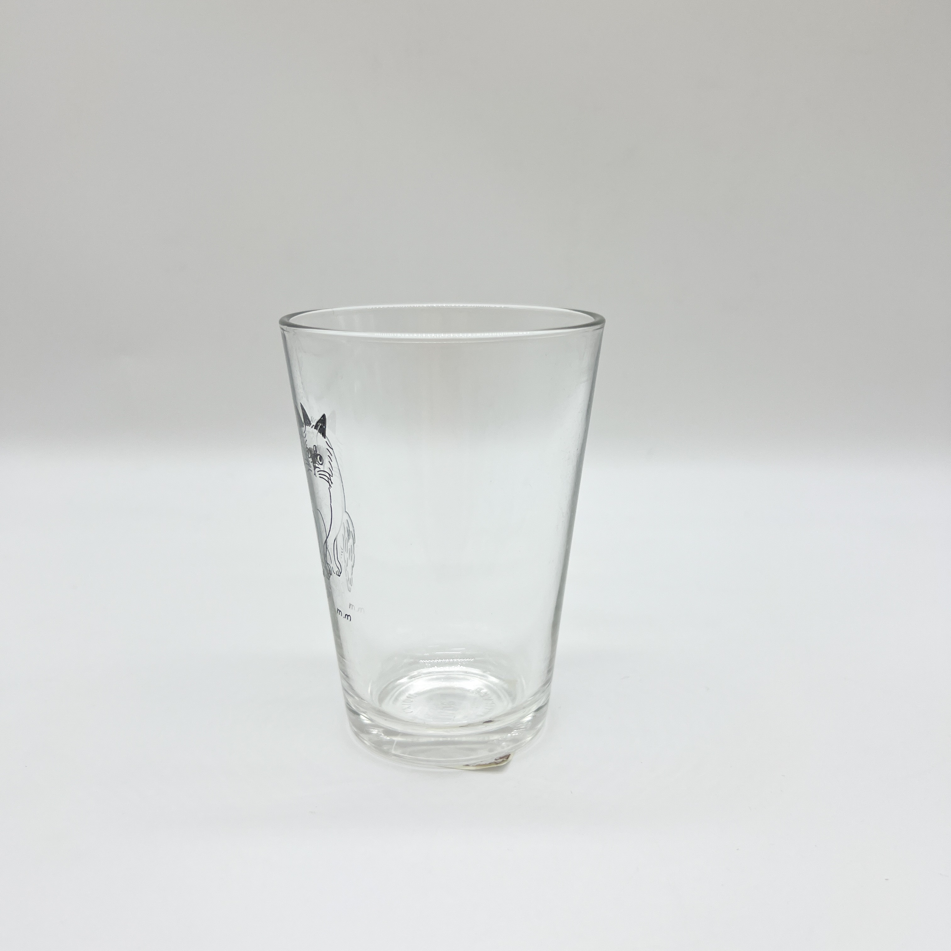 MINI GLASS CUP W/CAT E : 꽁떼르씨엘