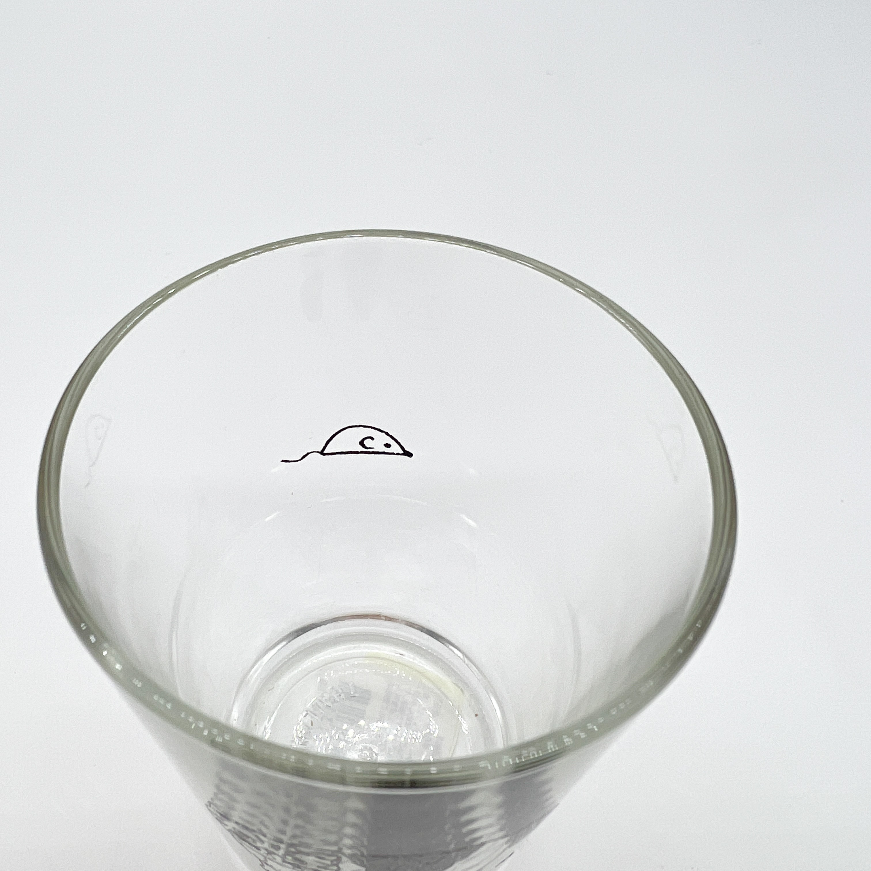 MINI GLASS CUP W/CAT D : 꽁떼르씨엘