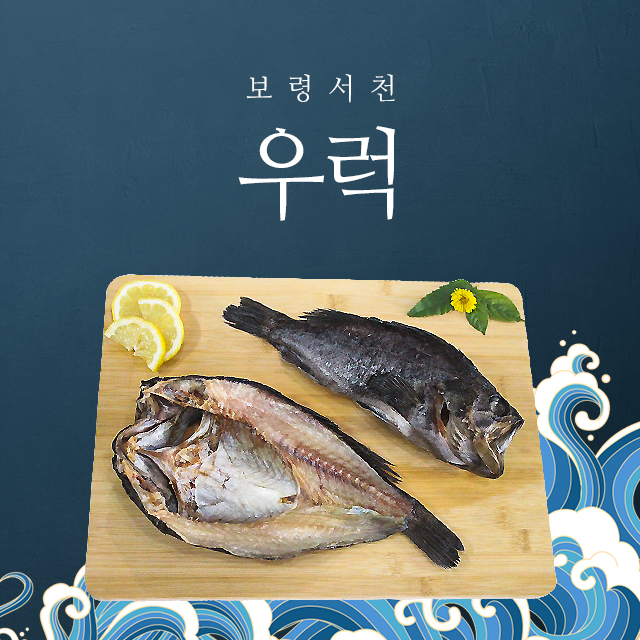 자연산 반건조 우럭 반건조생선 : 보령서천건어물