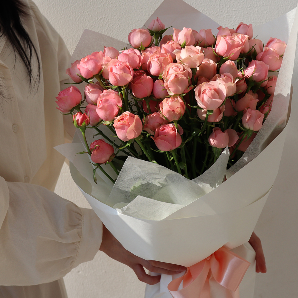 생화 프로포즈꽃다발 자나 장미 100송이 50송이 대형 꽃다발 꽃배달 : 플라워라 근조화환 축하화환