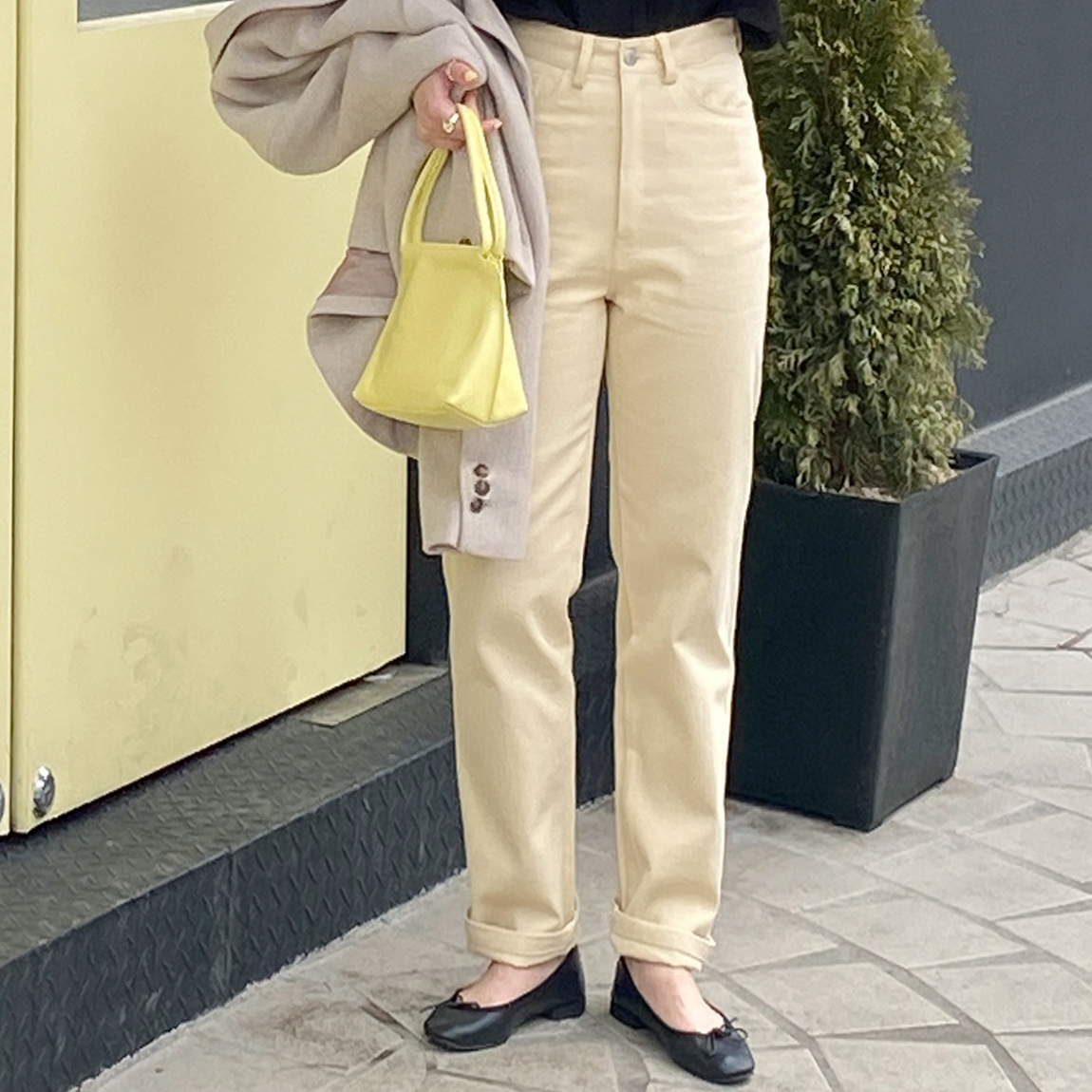 [봄세일] 허니버터 베이직 팬츠 : 베이지G