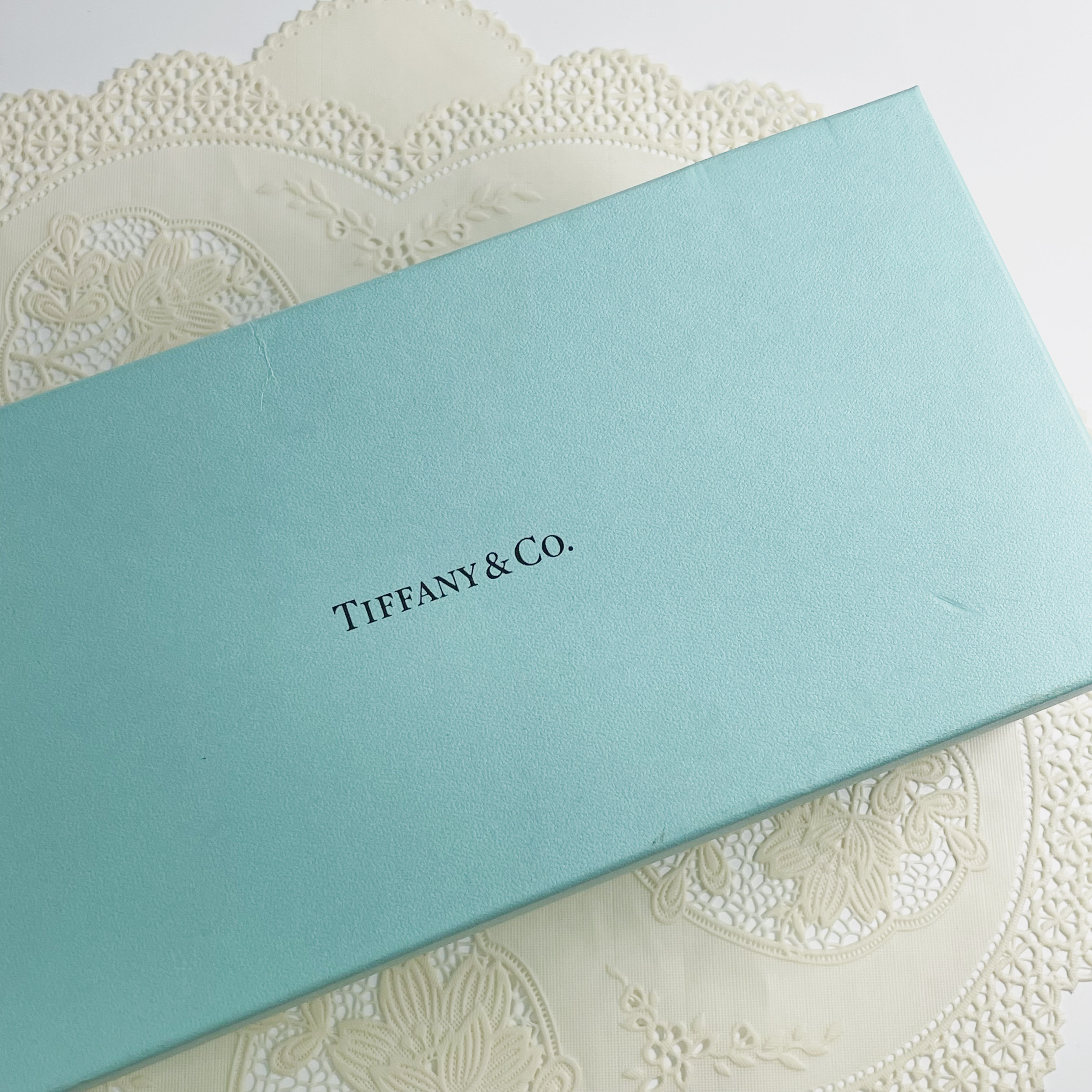 [Tiffany&Co] 티파니 앤코 플래티넘 블루 밴드 머그 세트 : kuruna 쿠루나