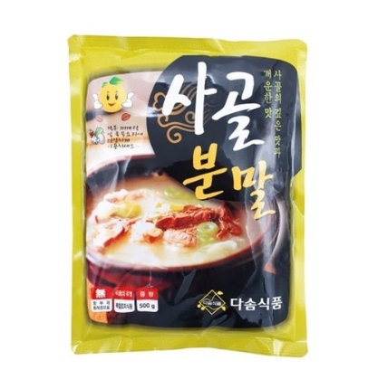 다솜식품 사골분말 500g 식당 국내산 추어탕 삼계탕 떡국 업소용 : 식자재민족