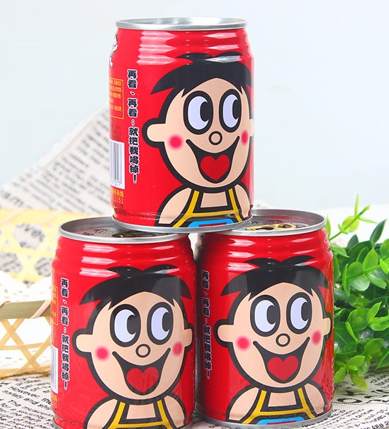 자매 중국식품 왕왕 왕자이뉴나이 우유 캔 245ml : 자매중국식품