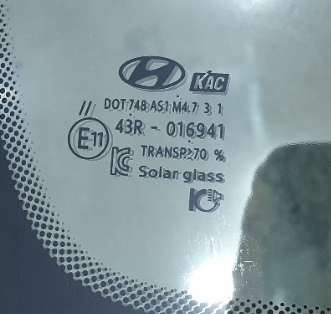 현대자동차 더뉴그렌져 IG 앞유리 교체가격(옵션-센서.습기.차음.차선)-51 : 하이패스룸미러 후깜모듈 등