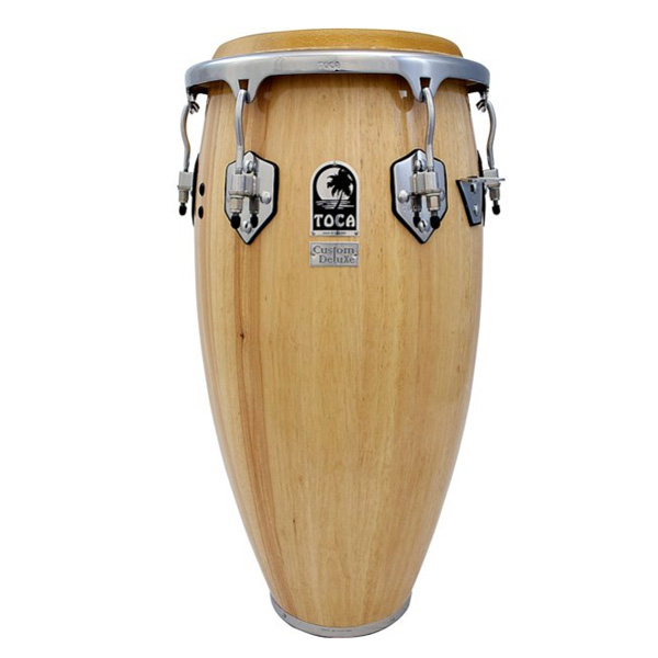 Toca 콩가  Custom Deluxe 11 3/4인치 Natural Wood 색상 4611-3-4NW : 모든스쿨