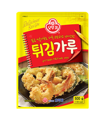 오뚜기부침가루 바삭부침 튀김 치킨 녹두빈대 가루 kg 500g : 마니Mall