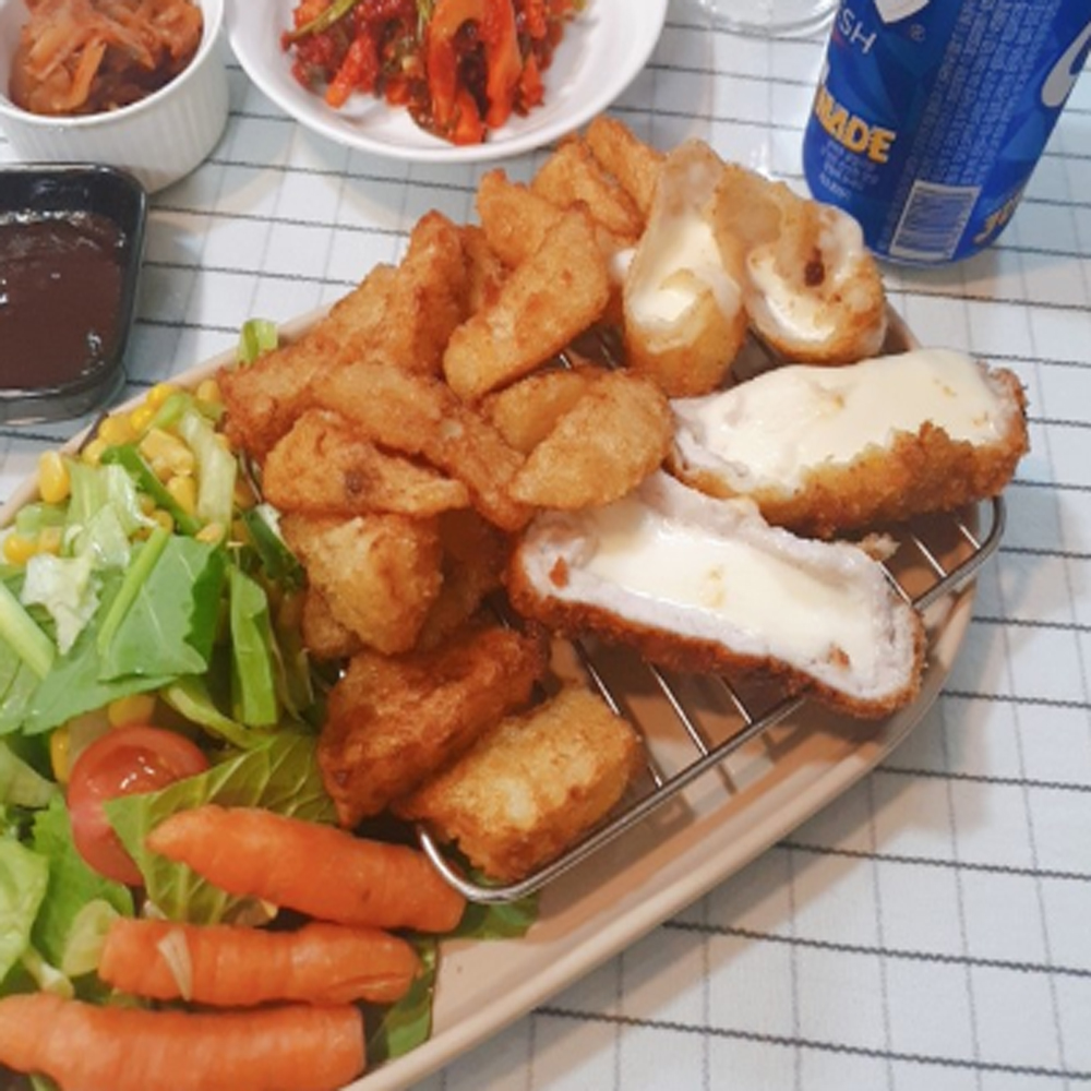 돼지등심 한돈 카레고기 돈까스 잡채 탕수육 짜장 1등급 300g : 삼형제고기