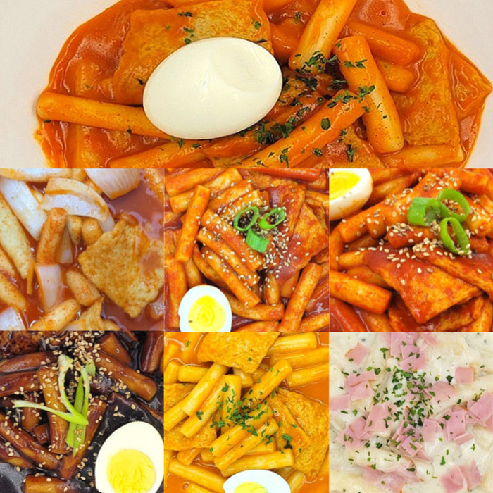 스마트인 5분 떡볶이 밀키트 6가지맛 12인분(오리지날3종+로제+까르보나라+짜장)간식즉석식품 : 아시하늬몰