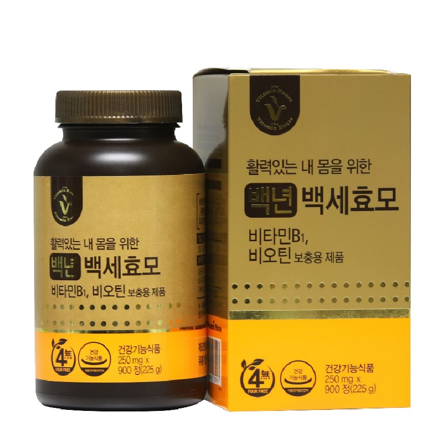 비타민하우스 백년백세효모 200mg x 1,800정 : 더건강한팜