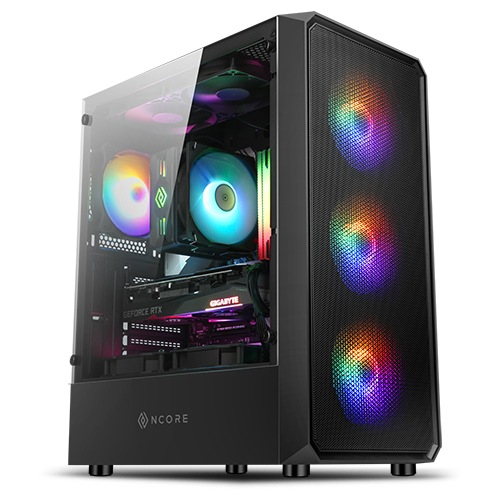 사무용 업무용 가정용 컴퓨터 세트 미니 PC 데스크탑 조립 컴 견적 본체 1번 24인치 : 메가컴퓨터