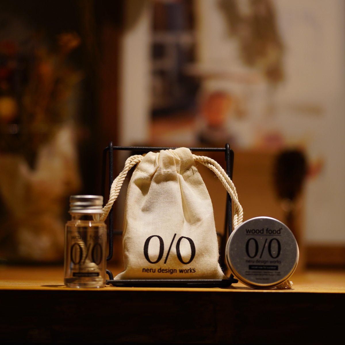 네루디자인웍스 우드왁스&우드오일 세트 neru design works wood wax & wood oil set : 제니나인